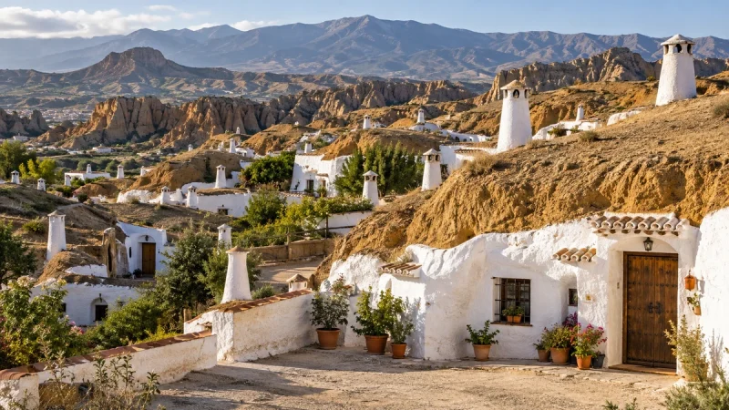 À Guadix, plus de 2 000 maisons sont creusées dans la terre : comment vit-on vraiment dans ce quartier souterrain ?