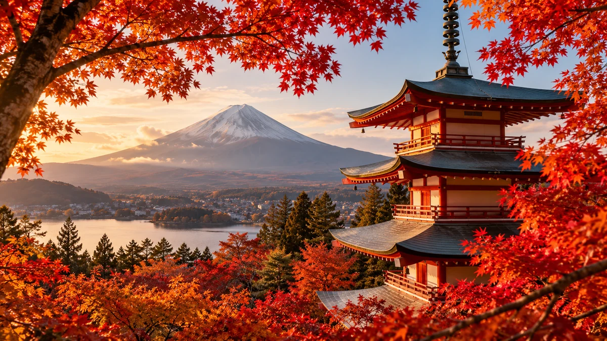 Le Japon garde certaines de ses plus belles couleurs d’automne pour la fin novembre