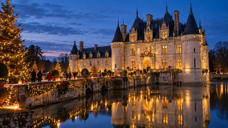 À partir du 28 novembre, sept châteaux de la Loire changent complètement de décor