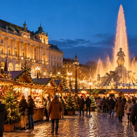 Vienne inaugure un nouveau marché de Noël en 2026 dans un décor que les visiteurs connaissent rarement