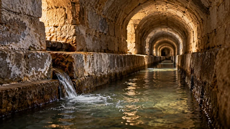 Pendant deux siècles, de l’eau salée parcourait 21 km sous terre entre ces deux sites français