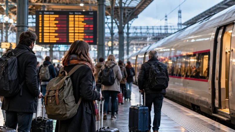 Paris–Zurich : ce week-end de novembre où aucun TGV Lyria ne circulera
