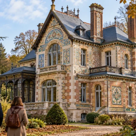 Cette maison bourguignonne était un catalogue grandeur nature pour vendre des céramiques